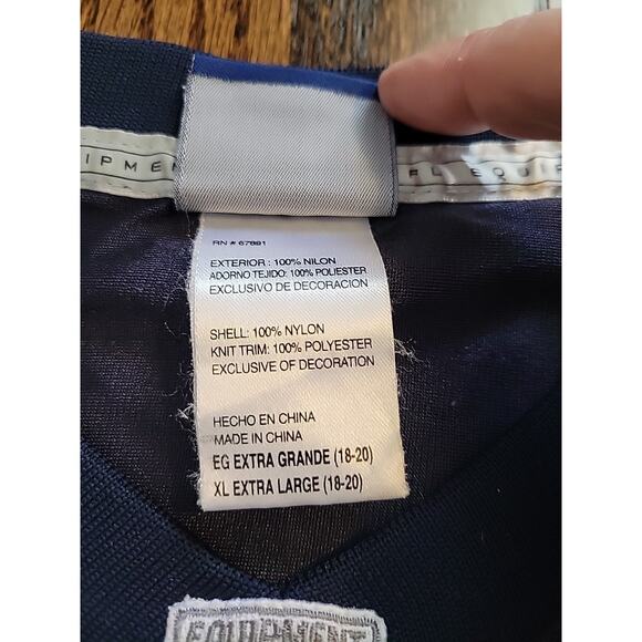 Reebok Brian URLACHER CHICAGO BEARS NFL Football Jersey Youth XL 18-20 Boys - Picture 6 of 10